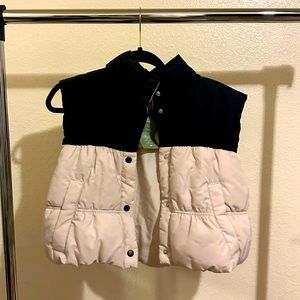 Two toned puffer vest